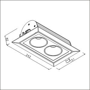 High Power COB Down light